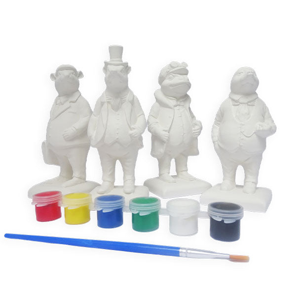 The Wind in the Willows Paint-Your-Own - Set of Four
