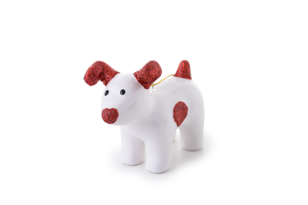 Snowdog Decorations - set of four
