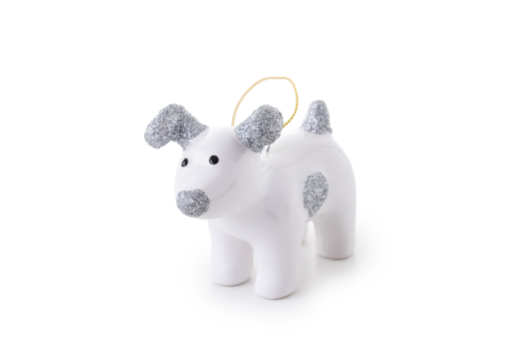 Snowdog Decorations - set of four