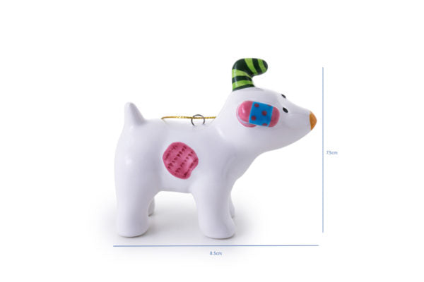 Snowdog Decorations - set of four